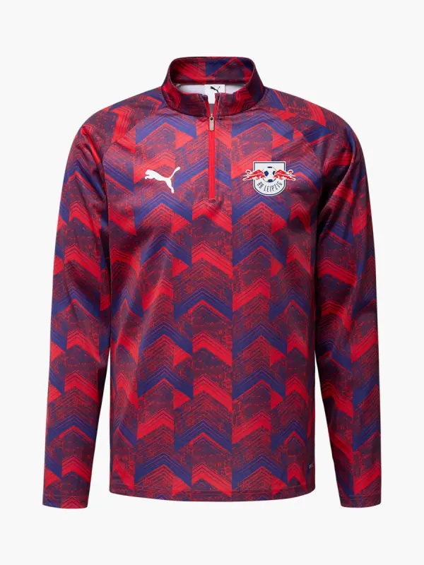 Red Bull Shirts Store – Explore the Latest RBL PUMA Prematch 1/4 Zip Top 25/26 Collection