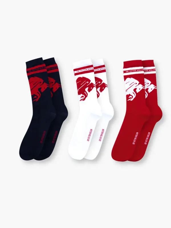 Red Bull Shirts Store – Explore the Latest RBL Bull Socks Set of 3 Collection